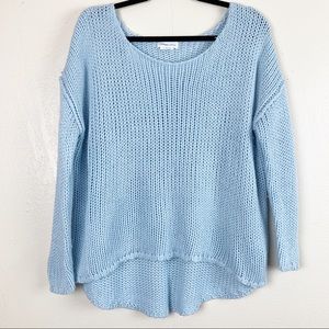 Lovers and friends blue knit sweater